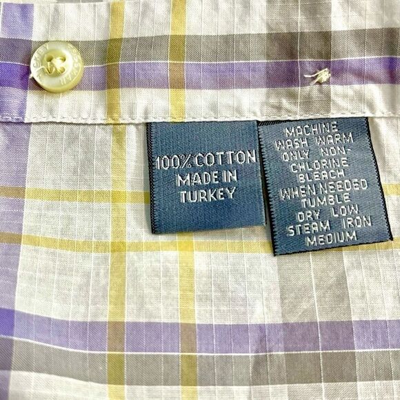 Hickey Freeman Plaid long Sleeve Shirt. Medium. - Picture 6 of 9